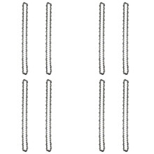 8Pcs 20Inch Chainsaw Saw 76 Drive  Replacement Mill Ripping Chain Blade Pitch 0.325Inch 0.058 Gauge for Cutting