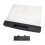 2X LED Flat Panel Night Vision Reading Light, Eye Protection Reading Light Student Night Reading Light Black 2