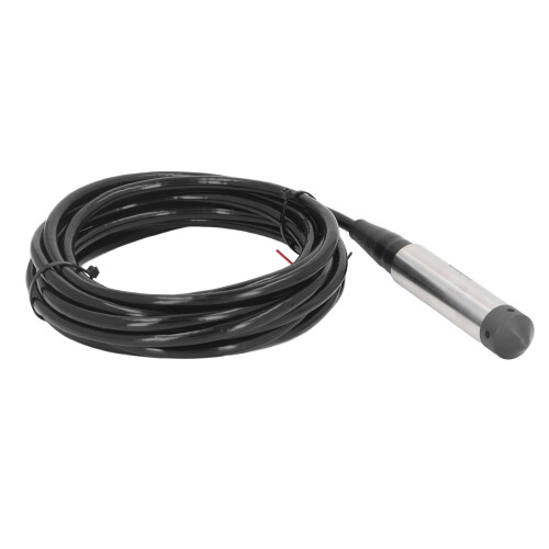 Liquid Level Transmitter Submersible Water Sensor 0-1m, Stainless Steel