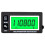 2X LCD Digital Hourmeter Tachometer Engine Thermometer Replaceable Clock for Motorcycle ATV Marine Boat Gasoline Engines 2