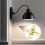 12 Sets Light Fixture Mounting Bracket,4 Inch -Shaped Mount Bracket Light Crossbar Bracket with Screws 7