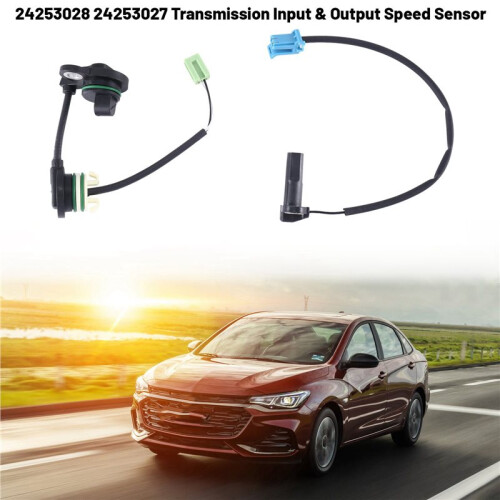 4X 24253028 24253027 Sensor de Velocidade de Entrada e Saída da Transmissão para  Cruze 2