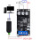 3X PT100 Termistor de Platino RTD Sensor de Temperatura Termopar Transmisor Módulo MODBUS RTU RS485 4