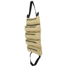 Canvas Tool Roll with 5 Pockets and Handles