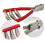 2X Stringing Machine Starting Professional Universal Wide  Starting Clamp for Tennis Badminton Racket Red 5