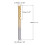 20PCS Titanium Coat Carbide End Mill Engraving Milling Cutter CNC Router Bits for PCB Machine, 1/8 Inch Shank 3.175Mm 3