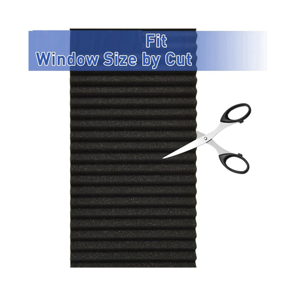 Window Vision Panel 8X Window Air Conditioner,Side Insulated Foam Panel, Heat and Draft ...