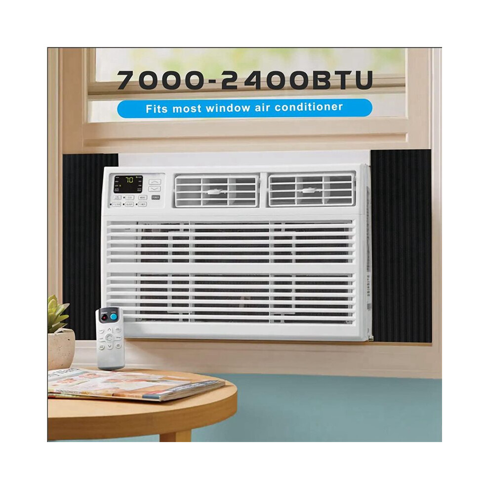 Window Vision Panel 8X Window Air Conditioner,Side Insulated Foam Panel, Heat and Draft ...