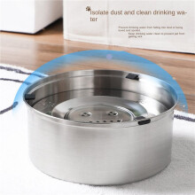 2X Pet Drinking Fountain, Anti-Spill and Dog Drinking Fountain, Non-Slip Dog and Cat Pet Feeding Water Bowl