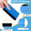 40 Pack Vinyl Wrap Squeegee 4 Inch / 6 Inch   Squeegee Window Film Squeegee Decal Applicator Scraper Tool 5