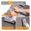 40 Pack Vinyl Wrap Squeegee 4 Inch / 6 Inch   Squeegee Window Film Squeegee Decal Applicator Scraper Tool 9