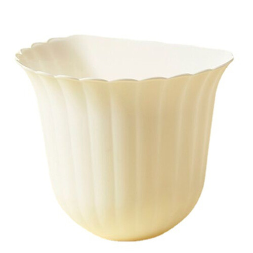 (White) Wall-Mounted Kitchen Trash Can, Creative Garbage Bin
