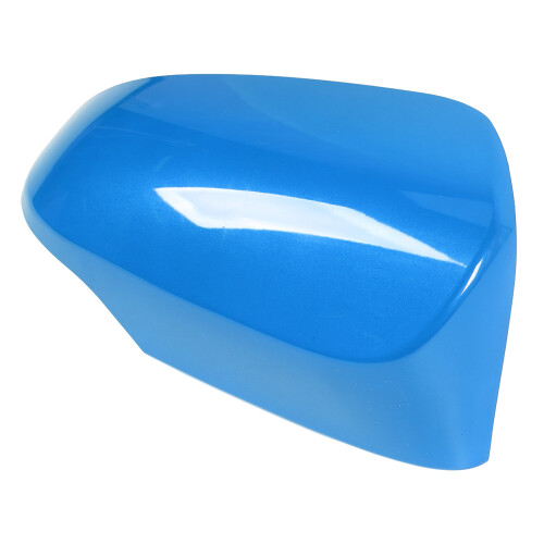 Blue ABS Side Mirror Cover for Right, Shockproof & Scratch Resistant 1