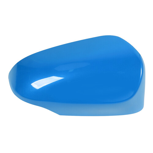 Blue ABS Side Mirror Cover for Right, Shockproof & Scratch Resistant 2