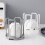 Retractable Desktop Dish Rack Dish Storage Rack Storage Rack Drain Cup Rack Kitchen Gray 4