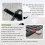 4X Car Sun Visor Rigid Molle Organizer Panel for Backpack Accessories Gear Holder Molle Pouches EDC Tools 6