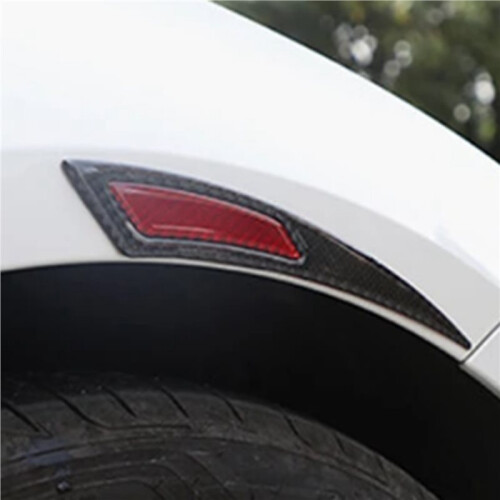 4X Protector de Ceja para Rueda Delantera de Coche, Pegatina Universal para Ceja de Rueda. 2