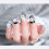 24PCS French Wedding 3D Acrylic Nail Tips 5
