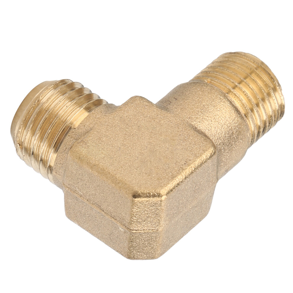 Brass 90 Air Compressor Elbow G1/4Xm14 For Connecting Pipes 7891391140023