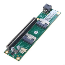 3X Carte Adaptateur Convertisseur PCIe4.0 Vers SFF-8654 Carte Riser SFF8654 GEN4 pour Carte Graphique Réseau