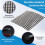 3X WS2812 RGB LED Matrix Panel Individually Addressable Flexible for Video Display, DC5V (16x16) 9