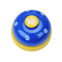 (Blue) Dog Cat Sound Button Toy - Pet Training Gift
