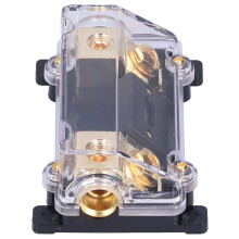 0/2/4 Gauge AWG Fuse Holder 100A In-Line ANL Block for Car Boat Audio