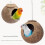 Natural Coconut Shell Bird Shelter Nest-Chain styles 6