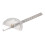 Stainless Steel Adjustable Angle Ruler, 0-180, 10cm Woodworking Tool 3