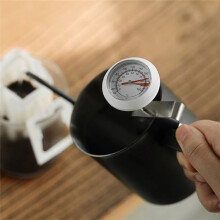 Milk Foam Thermometer Pointer Thermometer Pour-over Coffee Mechanical Thermometer Cafe Tool Kitchen Accessories Black