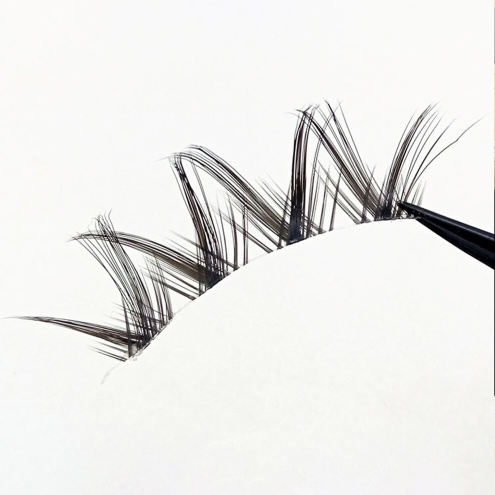 Creation-3C Natural Black V-Shape False Eyelashes - All-Day Comfort