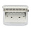 6 Hole Punch for A4/A5, 5 Sheets Capacity, White, Adjustable 1