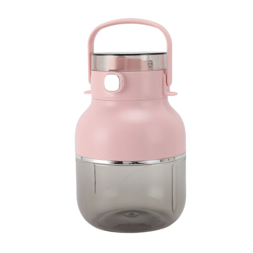 Portable Blender Cup 500ML Pink Rechargeable Cordless Mini Juicer