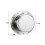 Kitchen Timer Mechanical Manual Stainless Steel with Magnetic Base Cooking Clock Countdown Study Fitness Timer Silver 2