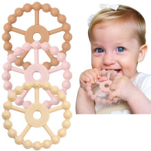 Keywords Ring Teething Baby Toy, Silica Gel Teething Ring Baby Toy, Easy-to-Grasp Toy, Baby Teething Relief,