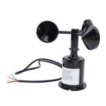Wind Monitoring Sensor 3 Blade Anemometer 0.8m Cable DC 5V High Accuracy