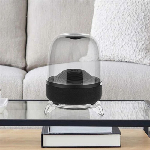 Acrylic Desktop Speaker Stand for  Kardon Aura Studio 3/4 Gen Stand Speaker Stand Base Support Bracket 2
