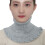 (Gray) Warm Knit Turtleneck Mock Collar 1