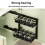 30CM Two-Tier Kitchen Sink Storage Rack with Pull-Out Baskets for Bathroom Organization 6