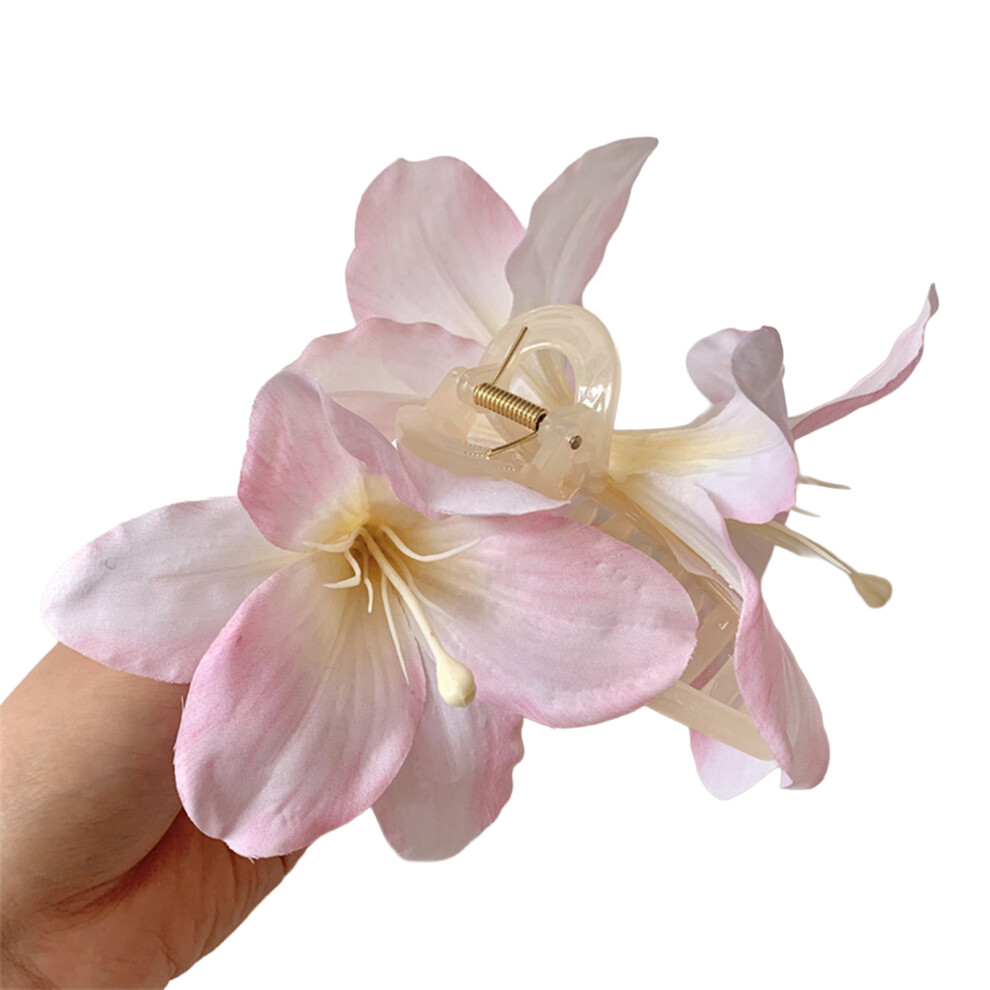 Reach-Tools (4) Summer Lily Flower Hair Clip - Strong Hold
