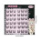 (6 Rows) Self-Stick Comic Eyelash Clusters for DIY Makeup 2