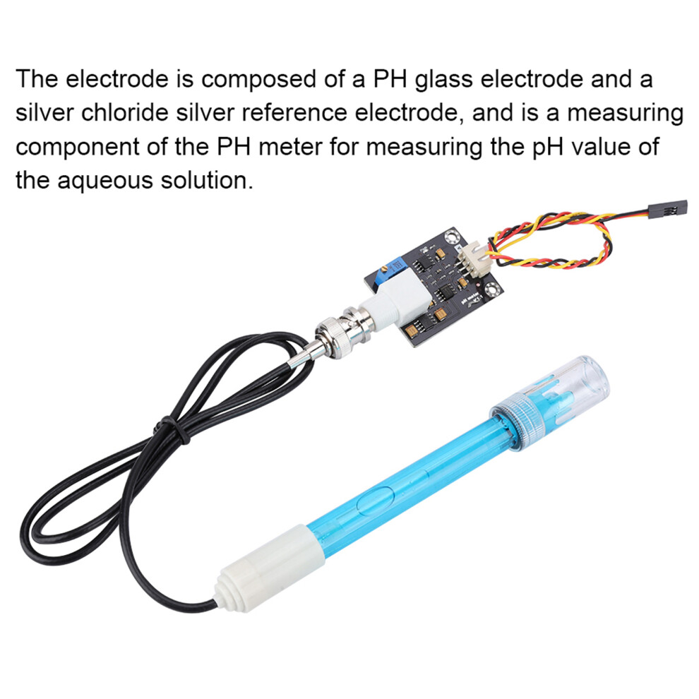 Ph Probe Electrode Module 5V Bnc Silver 7055741868764