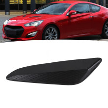 Glänzende schwarze Motorhaubenausströmerabdeckung für Coupé 13-16, links