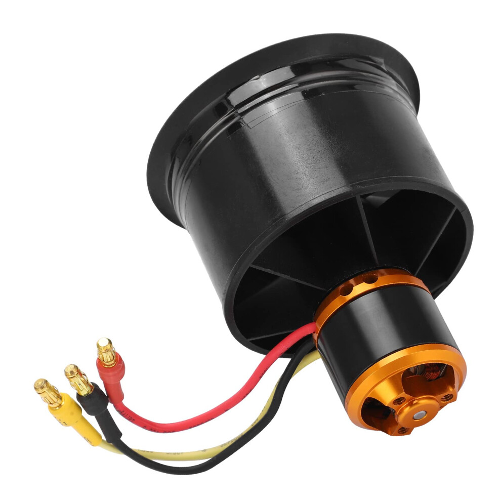 50Mm Edf Ducted Fan With 4600Kv Brushless Motor For Rc Jet, 12 Blade Cw Speed Thrust Unit 9310869644330