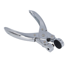 Zinc Alloy Plastic Bag Hole Puncher 6mm, Handheld, for PE/OPP/PVC