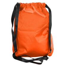 Orange wasserdichter Rucksack mit Kordelzug 41x34x13cm, leicht & langlebig