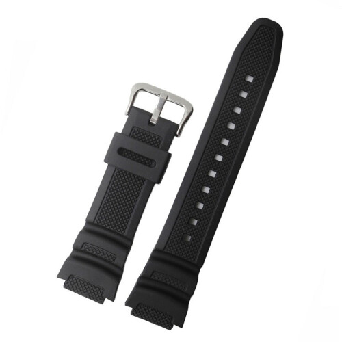 (Black) Stylish Digital Watch - Durable Rubber Strap