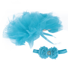 Baby-Foto-Outfit Dunkelblaues Nylon-Garn-Baumwolle für 0-3 Monate
