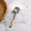 (Green) Heat-Resistant Ceramic Coffee Spoon - 50 Char 4