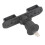 Handheld Car Vent Mount for 2-Way Radios, Black, ABS, Universal Compatibility 1